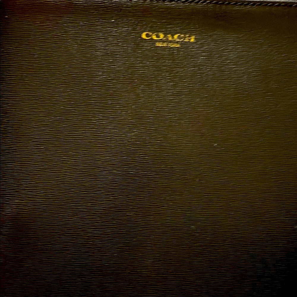 Coach Black Leather Wallet